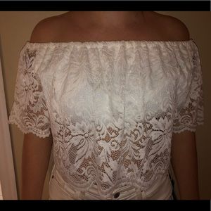 Cute off the shoulder blouse